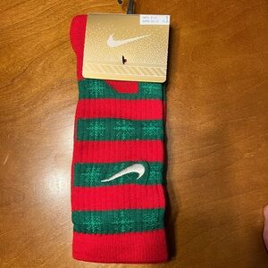 Mens nike elite Christmas socks (DA5097 657) size L mens 8-12